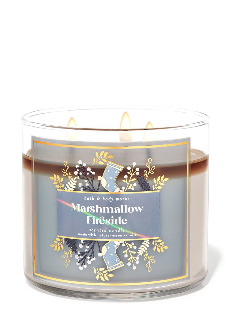 Marshmallow Fireside 3-Wick Candle 3-Wick Candle