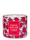 Strawberry Pound Cake 3-Wick Candle image number null