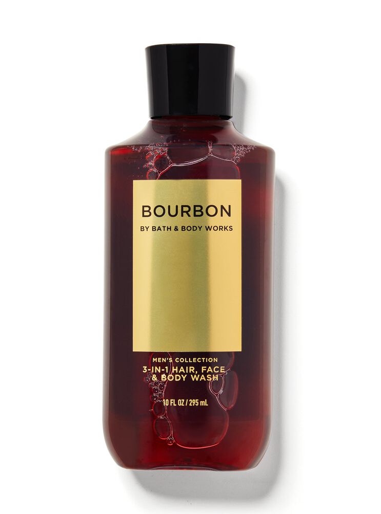 Bourbon 3-in-1 Hair, Face & Body Wash 3-in-1 Hair, Face & Body Wash
