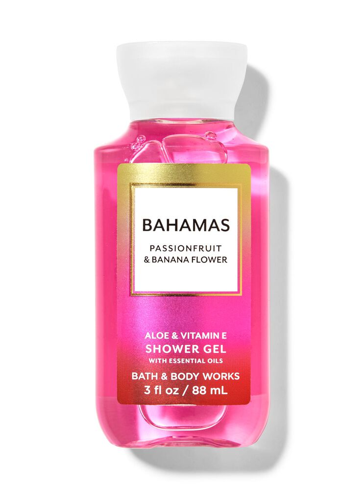 Bahamas Passionfruit & Banana Flower Travel Size Shower Gel Travel Size Shower Gel