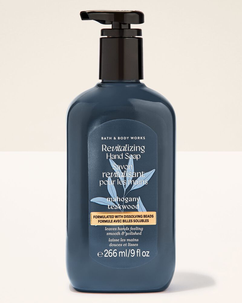 Mahogany Teakwood Revitalizing Gel Hand Soap Revitalizing Gel Hand Soap
