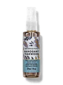 Mahogany Teakwood Hand Sanitizer Spray image number null