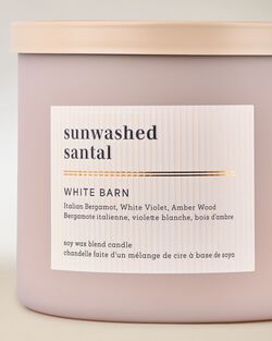 Sunwashed Santal 3-Wick Candle image number null