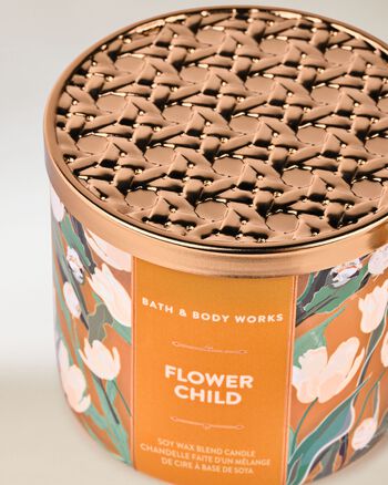 Flowerchild 3-Wick Candle 3-Wick Candle