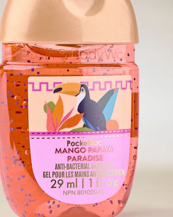 Mango Papaya Paradise PocketBac Hand Sanitizer PocketBac Hand Sanitizer