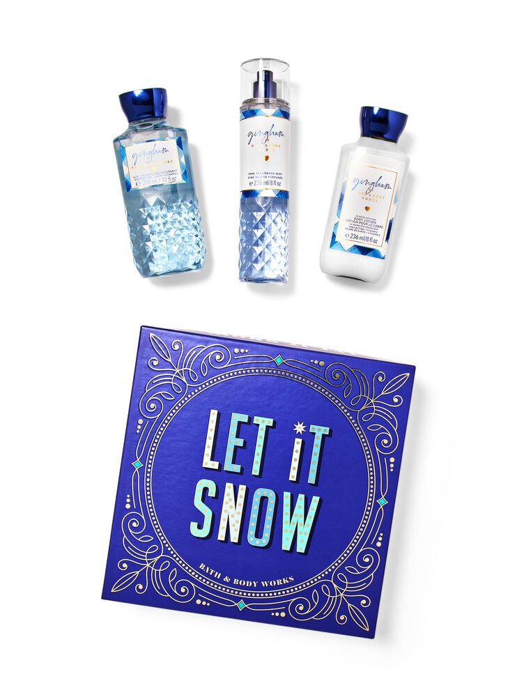 Gingham Gift Box Set Gift Box Set