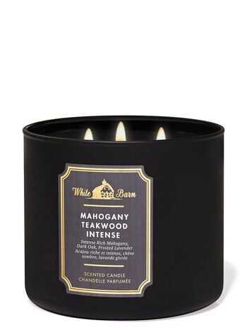 Mahogany Teakwood Intense 3-Wick Candle 3-Wick Candle