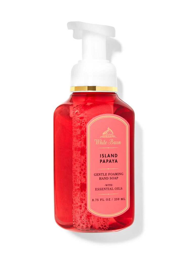 Island Papaya Foaming Hand Soap Gentle Foaming Hand Soap