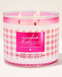 Gingham Gorgeous 3-Wick Candle image number null