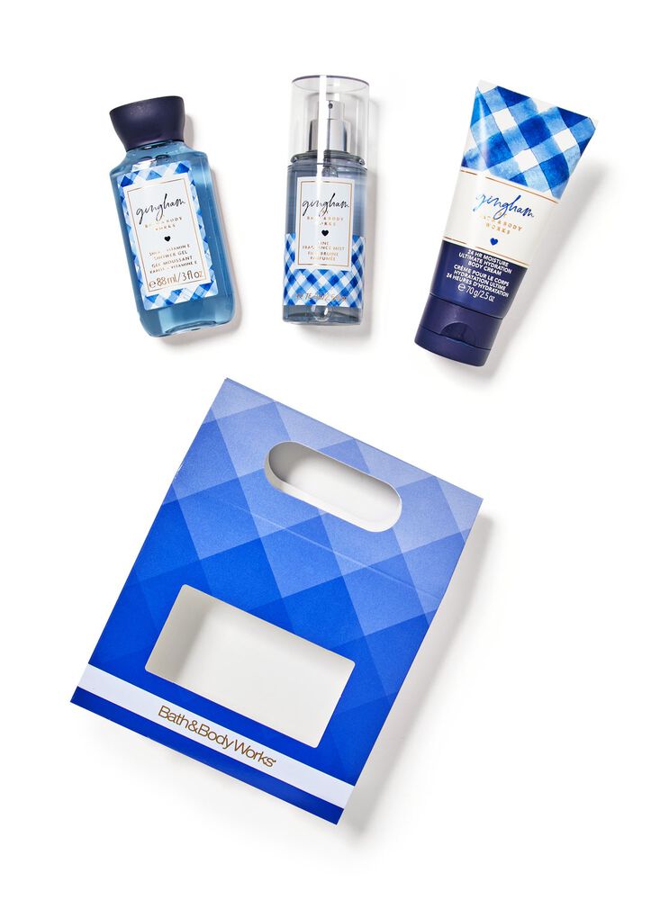 Gingham Mini Gift Box Set Mini Gift Box Set