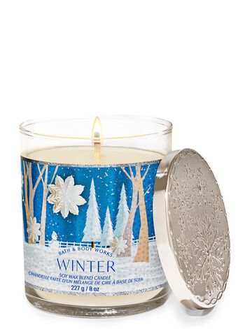 Winter Single Wick Candle Single Wick Candle