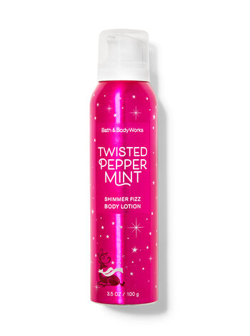 Twisted Peppermint Shimmer Fizz Body Lotion Shimmer Fizz Body Lotion