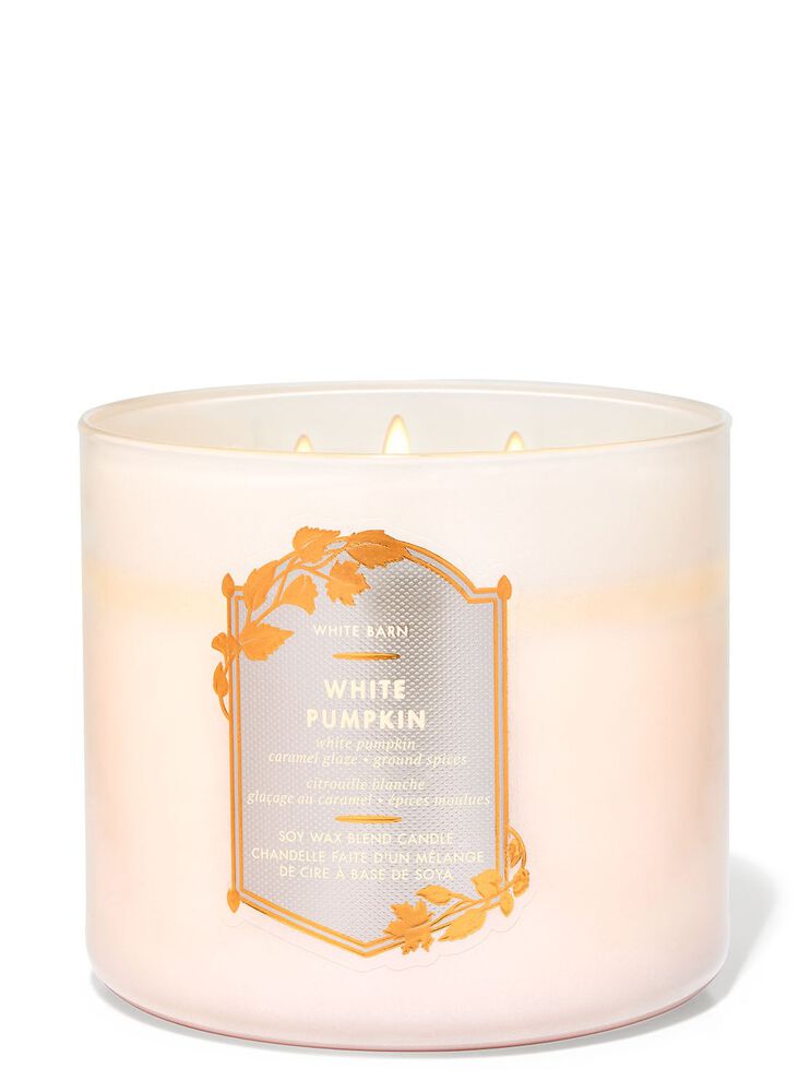 White Pumpkin 3-Wick Candle 3-Wick Candle