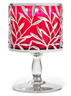 Vine Leaf Pedestal 3-Wick Candle Holder Vine Leaf Pedestal 3-Wick Candle Holder