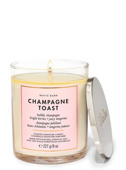 Champagne Toast Single Wick Candle Champagne Toast Single Wick Candle