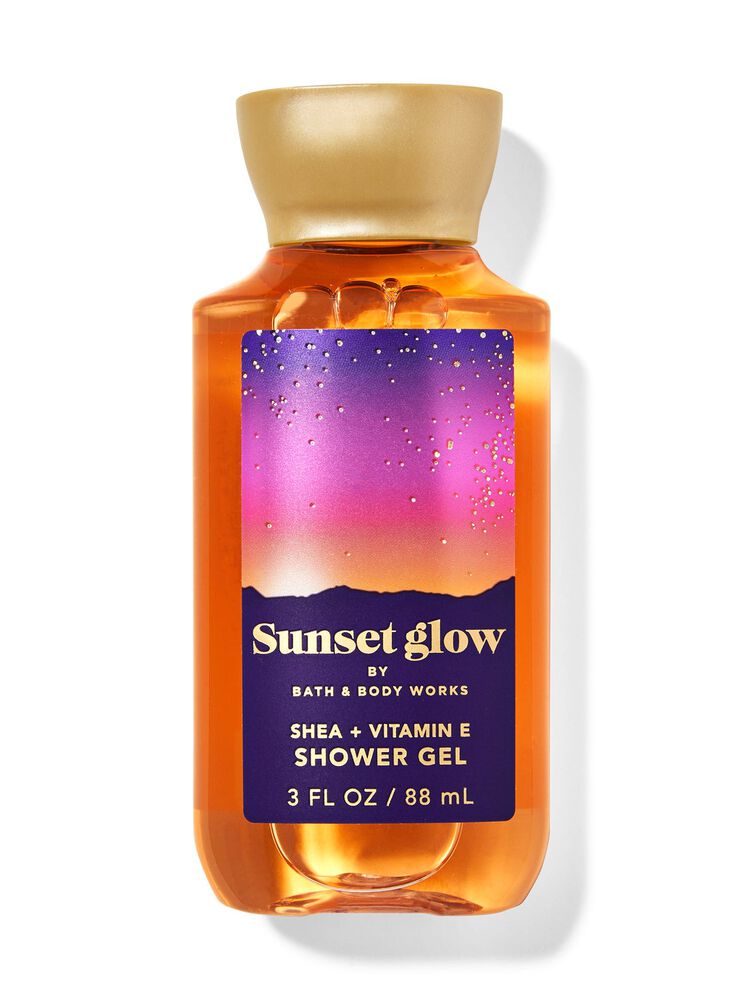 Sunset Glow Travel Size Shower Gel Travel Size Shower Gel