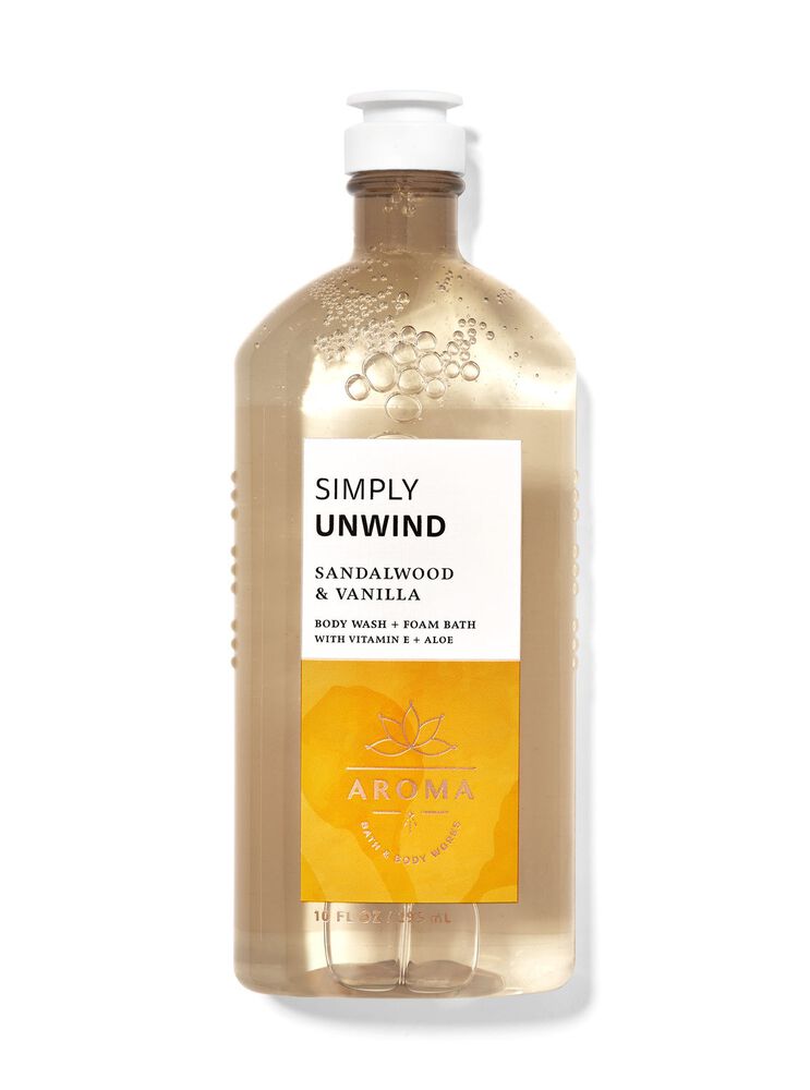 Sandalwood Vanilla Body Wash and Foam Bath Body Wash and Foam Bath