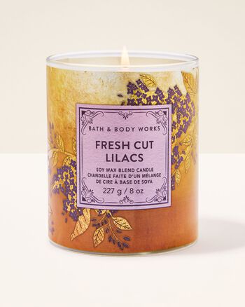 Fresh Cut Lilacs Single Wick Candle Single Wick Candle