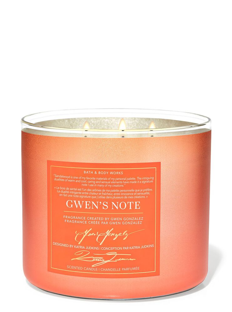 Gwen's Note 3-Wick Candle 3-Wick Candle