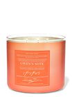 Gwen's Note 3-Wick Candle image number null