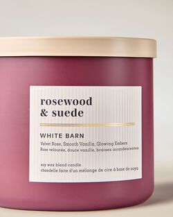 Rosewood & Suede 3-Wick Candle image number null