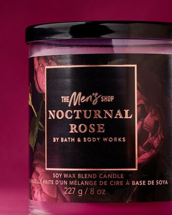 Nocturnal Rose Single Wick Candle Single Wick Candle