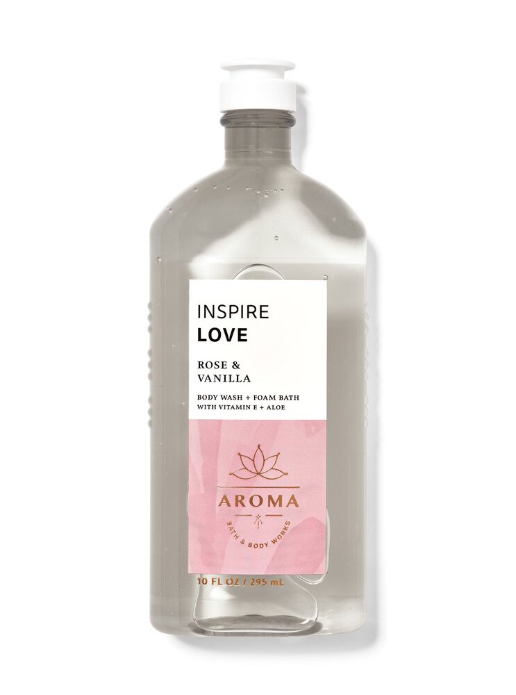 Rose Vanilla Body Wash and Foam Bath Body Wash and Foam Bath
