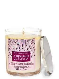 A Thousand Wishes Single Wick Candle A Thousand Wishes Single Wick Candle