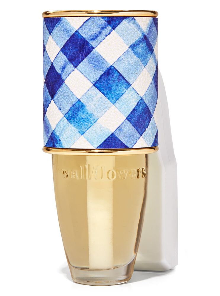Blue Gingham Wallflowers Fragrance Plug