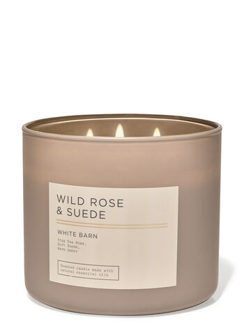 Wild Rose & Suede 3-Wick Candle 3-Wick Candle