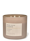 Wild Rose & Suede 3-Wick Candle image number null