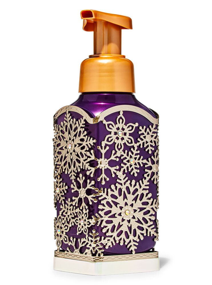 Beaded Snowflakes Sleeve Gentle Foaming Soap Holder Gentle Foaming Soap Holder