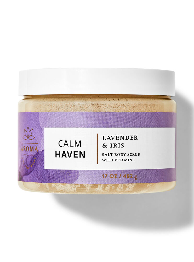 Lavender Iris Salt Body Scrub Salt Body Scrub