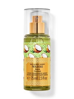 Waikiki Beach Coconut Travel Size Fine Fragrance Mist Waikiki Beach Coconut Travel Size Fine Fragrance Mist