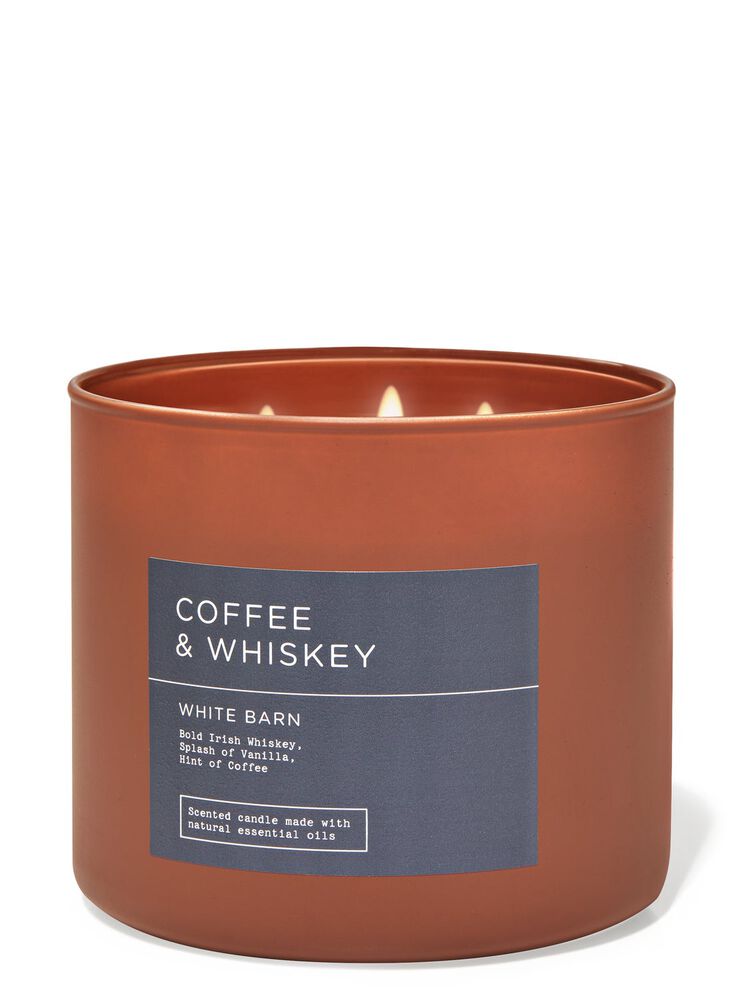 Coffee & Whiskey 3-Wick Candle 3-Wick Candle