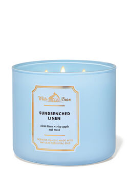 Sun-Drenched Linen 3-Wick Candle Sun-Drenched Linen 3-Wick Candle