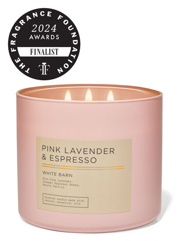 Pink Lavender & Espresso 3-Wick Candle 3-Wick Candle