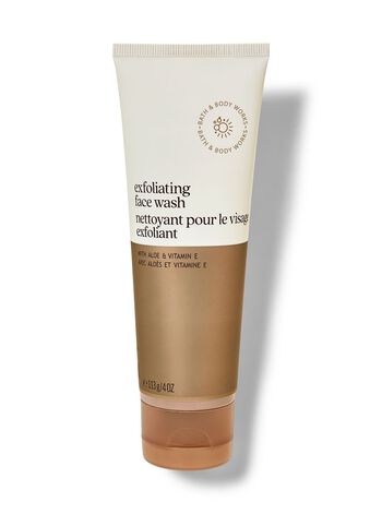 Exfoliating Face Wash With Aloe + Vitamin E Face Cleanser