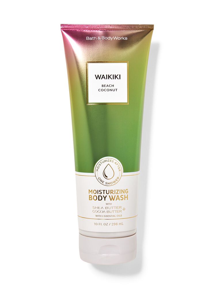 Waikiki Beach Coconut Body Wash & Shower Gel Moisturizing Body Wash