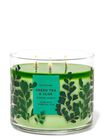 Green Tea & Aloe 3-Wick Candle image number null