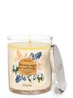 Snowflakes & Cashmere Signature Single Wick Candle image number null