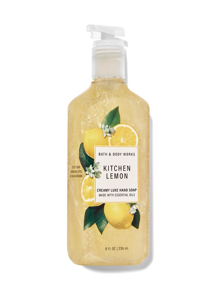 Kitchen Lemon Nourishing Hand Soap Creamy Luxe Hand Soap