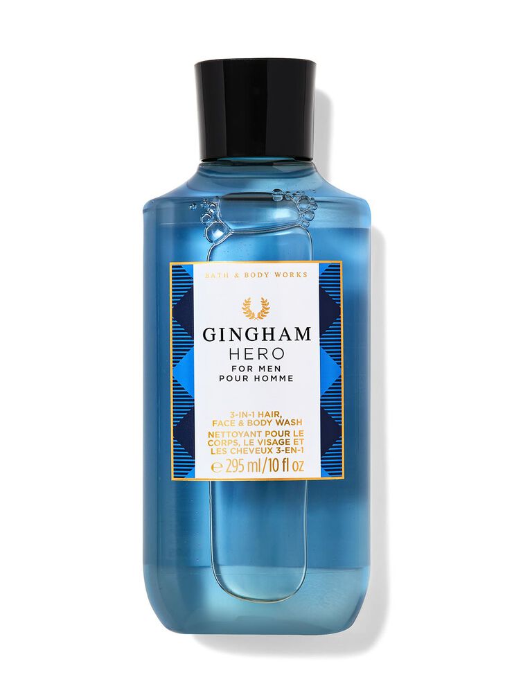Gingham Hero 3-in-1 Hair, Face & Body Wash 3-in-1 Hair, Face & Body Wash