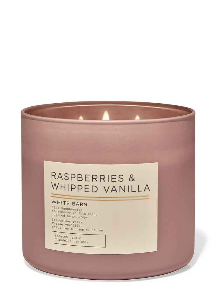 Raspberries & Whipped Vanilla 3-Wick Candle 3-Wick Candle