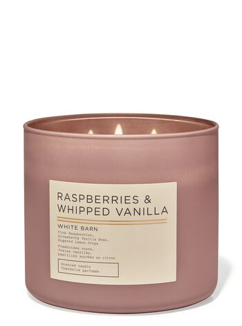 Raspberries & Whipped Vanilla 3-Wick Candle 3-Wick Candle