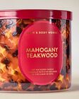 Mahogany Teakwood 3-Wick Candle image number null
