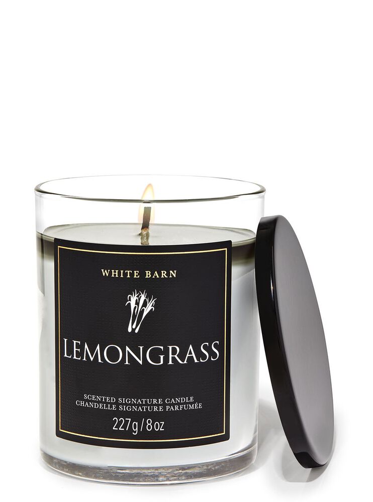 Lemongrass Single Wick Candle Single Wick Candle