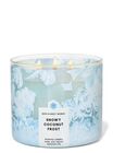 Snowy Coconut Frost 3-Wick Candle image number null