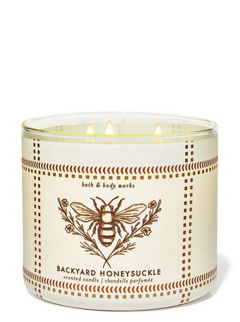 Backyard Honeysuckle 3-Wick Candle 3-Wick Candle