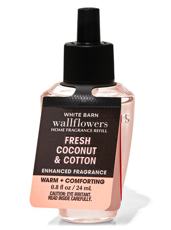 Fresh Coconut & Cotton Wallflowers Fragrance Refill Wallflowers Fragrance Refill